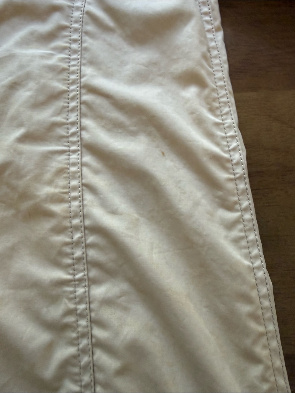 GAP Beige Rain Coat Trench Jacket Women’s XS Lightweight Button Front - Picture 14 of 15